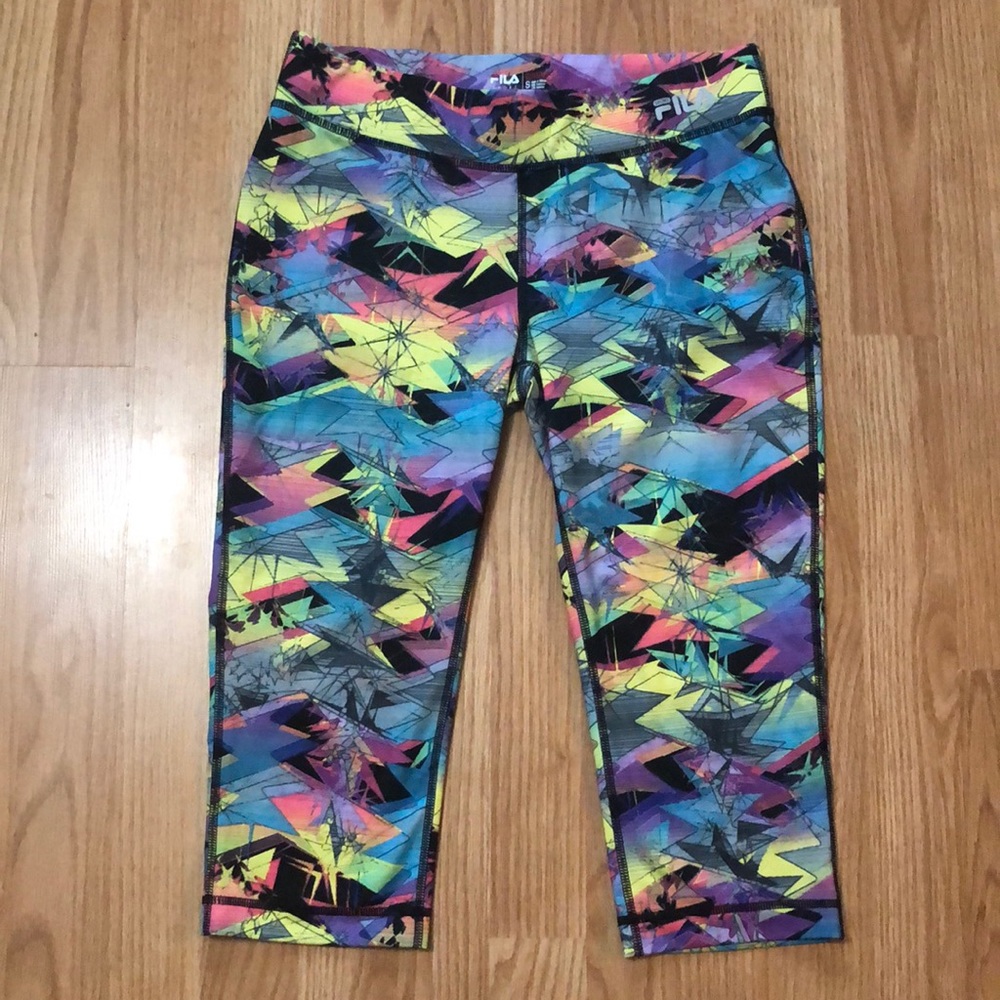 Fila Sport Running Multi Color Capri